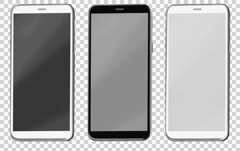 Modern touch screen smartphone Stock Photos
