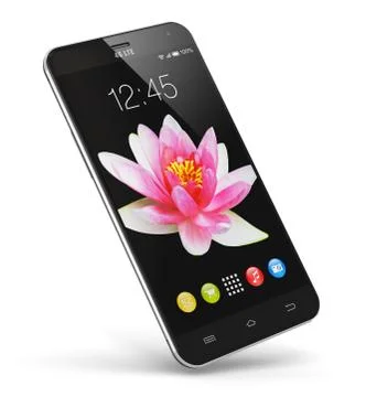 Modern touchscreen smartphone Stock Illustration