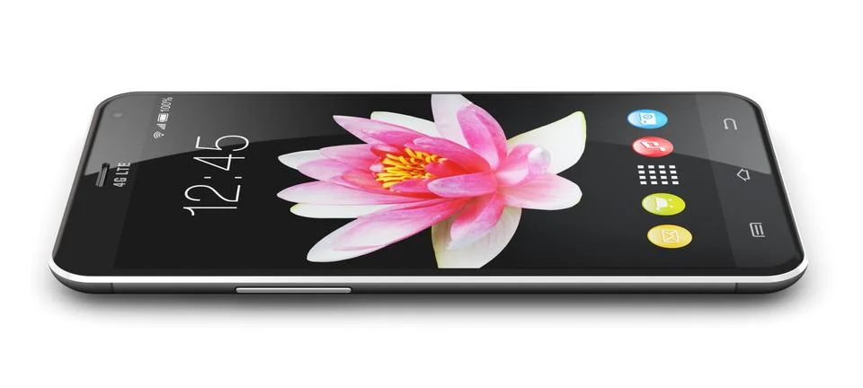 Modern touchscreen smartphone Stock Illustration