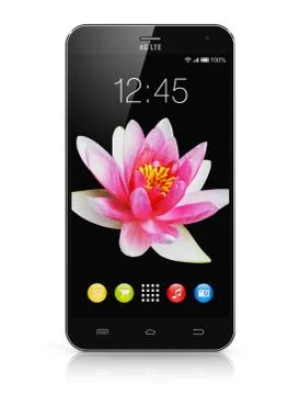 Modern touchscreen smartphone Stock-Illustration