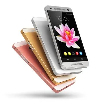Modern touchscreen smartphones Stock Illustration