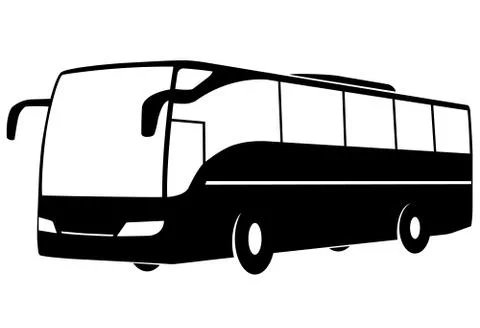 Modern touristic bus Stock Illustration