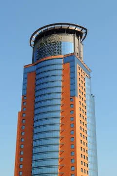 Modern tower building Stock Photos