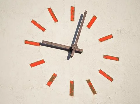 Modern Tower Clock Stock Photos