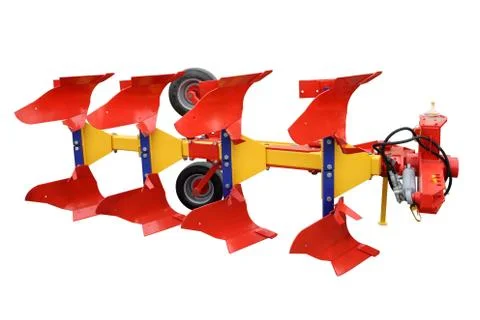 The modern tractor Stock Photos