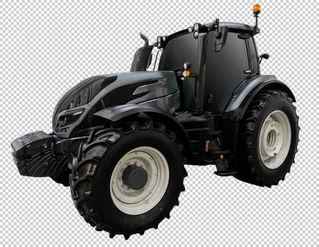 Modern tractor Stock Photos