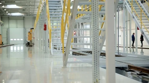 A modern train wash. FULL HD Stock Footage 82650284