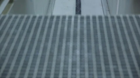 A modern trainwash. Dolly shot. FULL HD Stock Footage 82650245