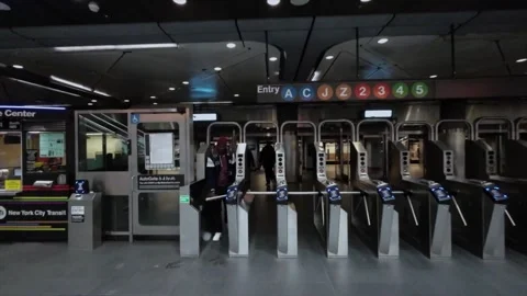 Modern Transit Access Enhanced by Innovative Mobile Payment Technology Travel 库存影片 291639444
