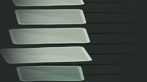 Modern translucent blocks stack upwards against a dark background Stock Footage 325773325