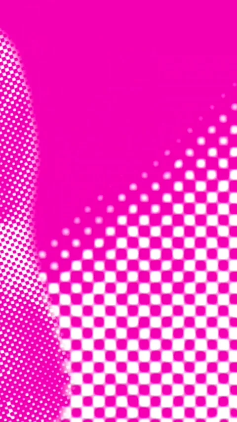 Modern trendy animations background with open mouth or lips on pink background Stock Footage 279381944