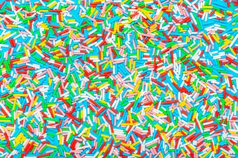 Modern trendy pattern of sprinkles for design banner, poster, flyer, card, .. Foto stock