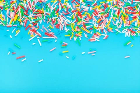 Modern trendy pattern of sprinkles for design banner, poster, flyer, card, .. Stock Photos