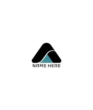 Modern triangle logo Stock Illustration