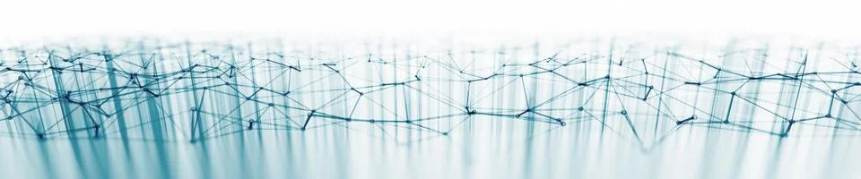 Modern triangles connection technology background Stock Photos