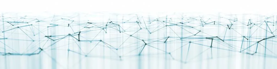 Modern triangles connection technology background Stock Photos
