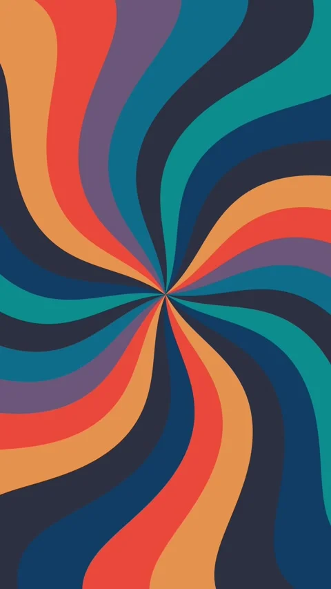 Modern trippy vertical moving stripes animation background Stock Footage 335194428
