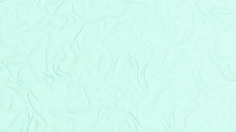 Modern turquoise background with abstract ripples pattern, seamless looping (4K) Stock Footage 108738019