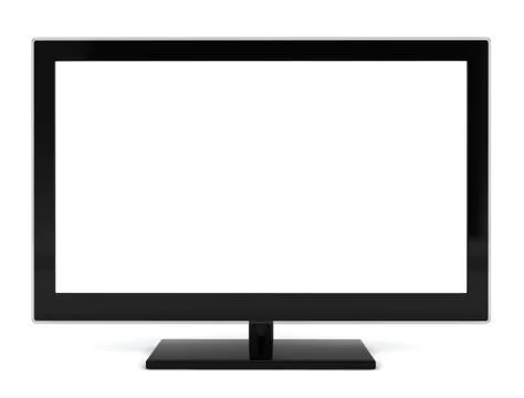 Modern tv Illustrazione stock