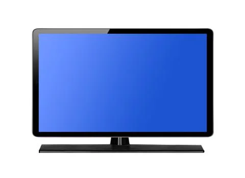 Modern TV screen Stock Illustration
