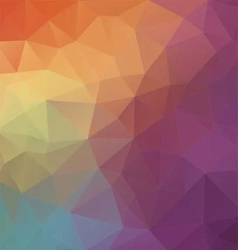 Modern Two-dimensional  colorful background Illustrazione stock