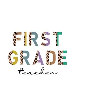 A modern typography with patterned letterforms and handwritten script accent  Stock Illustration
