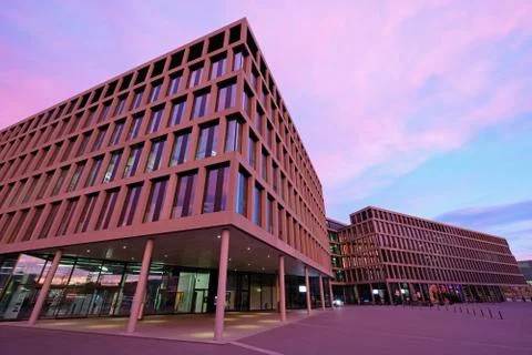 Modern University of Applied Sciences, Campus, Brugg-Windisch Stock Photos