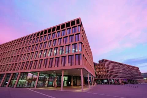 Modern University of Applied Sciences, Campus, Brugg-Windisch Stock Photos