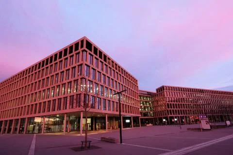 Modern University of Applied Sciences, Campus, Brugg-Windisch 스톡 사진