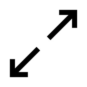 Modern upward arrow icon with checkmark symbol for approval Stock Illustration