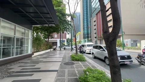 Modern Urban Architecture in BGC 4k 60fps Видео 339203419