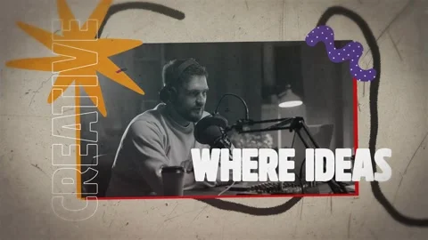 Modern Urban Creative Podcast and Talk Show Intro Stock After Effects