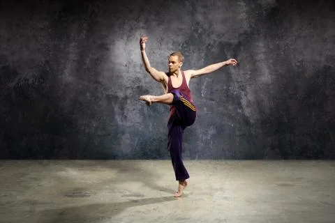 Modern urban dance Stock Photos