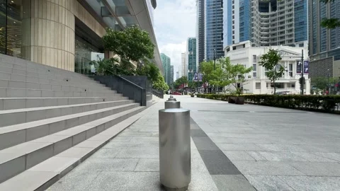 Modern Urban Public Space in BGC 4k 60fps Vidéo 339200121