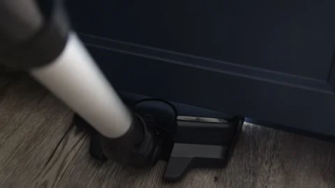 Modern vacuum cleaner with backlight Video stock 286736466