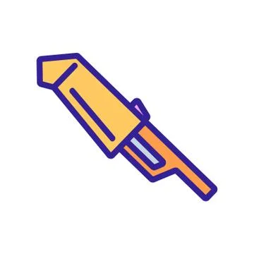 Modern vacuum cleaner icon vector. Isolated contour symbol illustration 스톡 일러스트