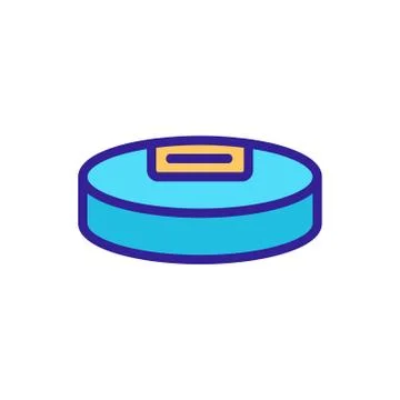 Modern vacuum cleaner icon vector. Isolated contour symbol illustration Stockillustratie