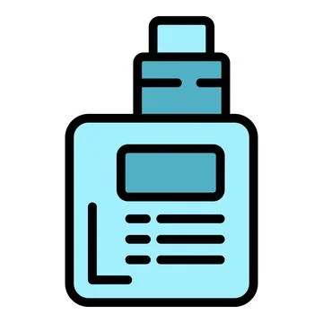 Modern vape icon vector flat Stock Illustration