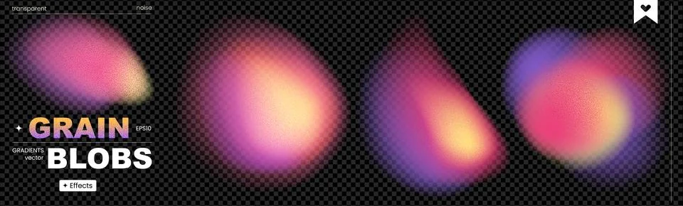 Modern Vector Abstract Background with Gradient and Organic Shapes for Graphic Stock Illustration