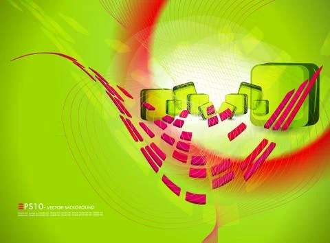 Modern vector abstract background with space for your text. Stock Illustration