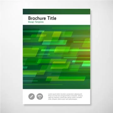 Modern Vector abstract brochure report design template イラスト素材