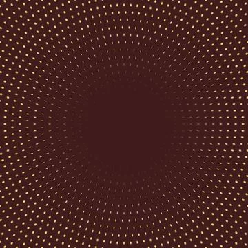 Modern Vector Abstract Geometric Pattern With Dots Stock Illustration