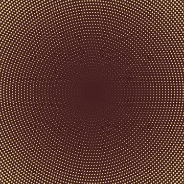 Modern Vector Abstract Geometric Pattern With Dots 스톡 일러스트