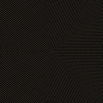 Modern Vector Abstract Geometric Pattern With Dots Illustrazione stock