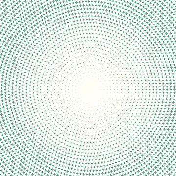 Modern Vector Abstract Geometric Pattern With Dots Stock Illustration