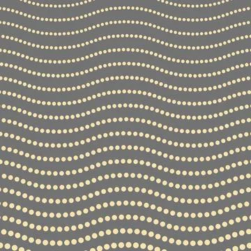 Modern Vector Abstract Geometric Pattern With Dots Stock Illustration