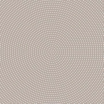 Modern Vector Abstract Round Geometric Pattern With Stars Illustrazione stock