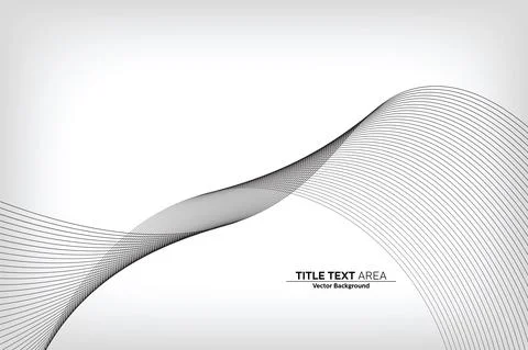 Modern Vector Background, Abstract Line Art Patterns Stock Illustration