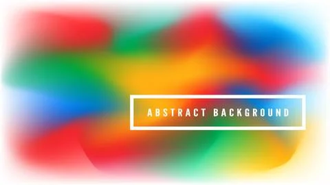 Modern vector background with colorful gradient mesh effect. Features smooth  Illustrazione stock
