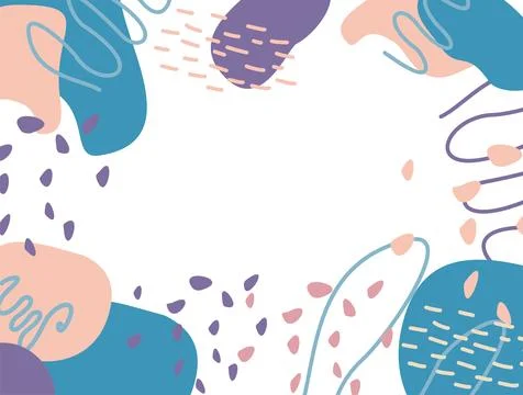 Modern vector background with copy Space for Text. Stock Illustration